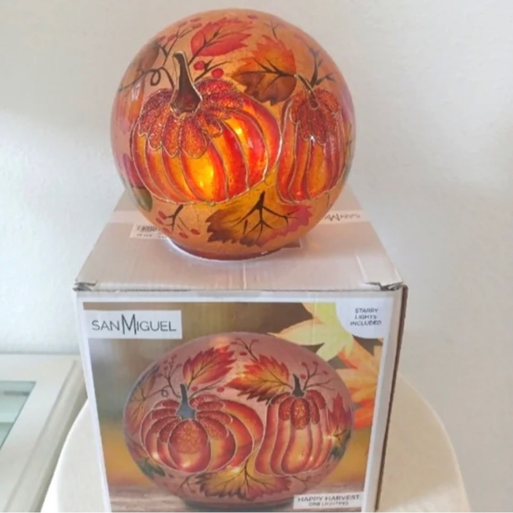 San Miguel Happy Harvest Orb Lighting ball decoration